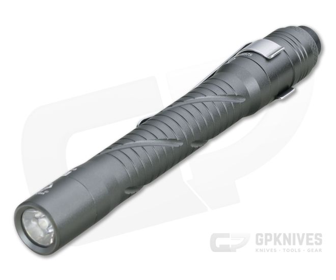 Rovyvon Aurora A33 Gunmetal Aluminum 180 Lumen Neutral White Rechargeable Pen Flashlight - RV-A33-GML-5000K
