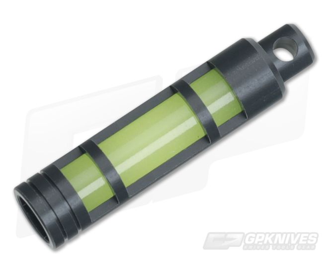 TEC Accessories Aluminum Glow Fob Clear Anodize Embrite - TA-A3
