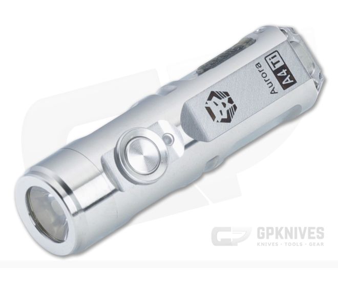 Rovyvon Aurora A4 Titanium Flashlight Cool White (6500K) - RV-A4-G4-6500K