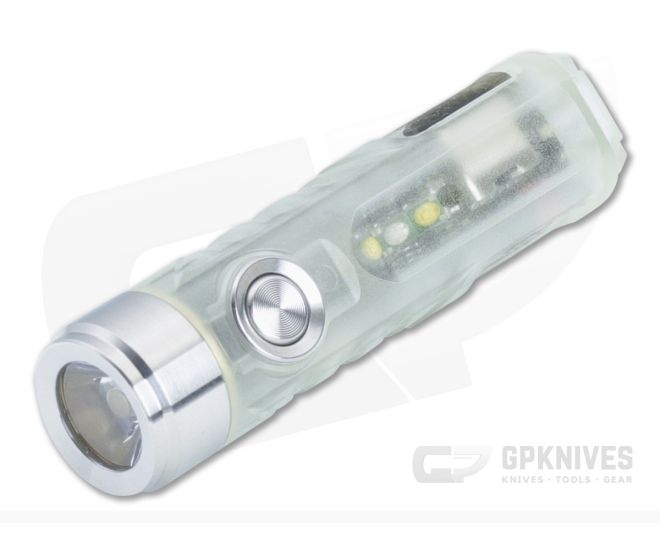 Rovyvon Aurora A5 Glow Flashlight Cool White (6500K) White+UV Sidelights - RV-A5U-G4-6500K