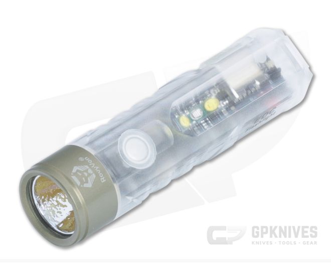 Rovyvon Aurora A6 Flashlight Neutral White (5000K) White+UV Sidelights - RV-A6U-G3-5000K