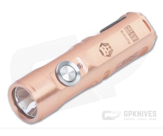 Rovyvon Aurora A9 Copper Flashlight Cool White (6500K) - RV-A9-PRO-G4-6500K