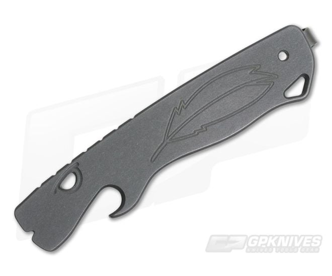 Lynch Northwest All Access Pass AAP V2.0 Titanium Pocket Tool w/ Clip Sandwashed - LNW-017