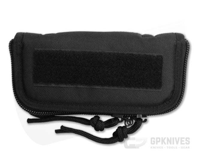 Carry All 7 Inch Black Cordura Zipper Pouch AC181 - AC-181
