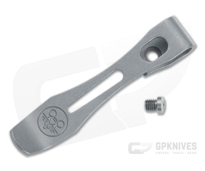GiantMouse Titanium Deep Carry Pocket Clip for Ace Sonoma V1 - GM-ACE-SONOMA-V1-CLIP-TI