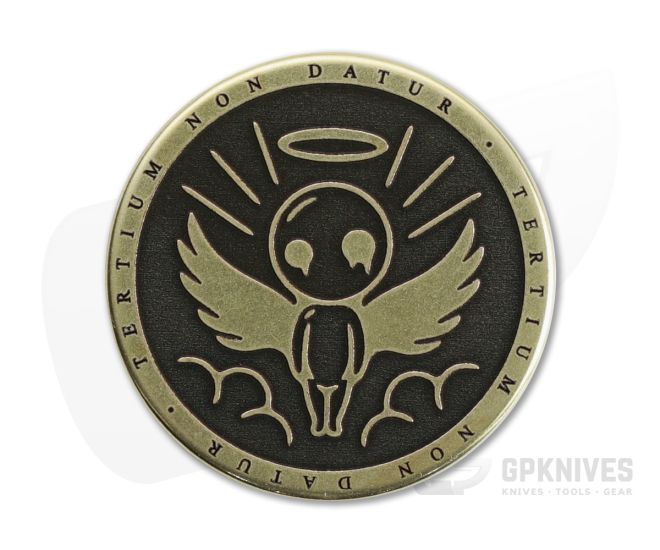 Audacious Concept Angel and Demon Brass Decision Maker Coin - AC-AD-COIN