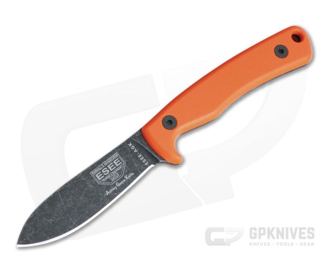 ESEE Knives Ashley Game Knife AGK 1095 Orange G10 Fixed Blade Knife - ESEE-AGK-OR