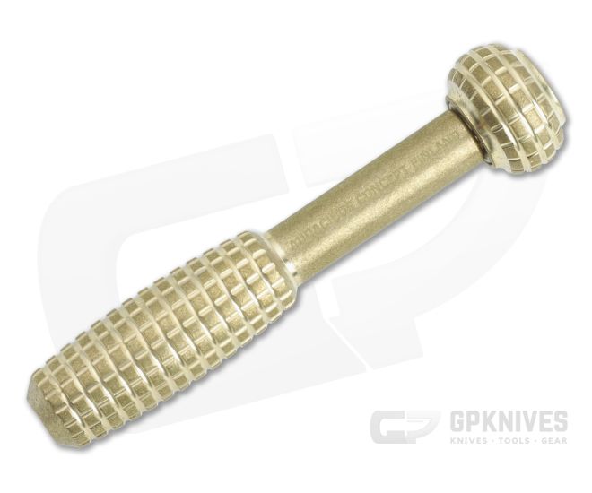 Audacious Concept Anso Knife Tool Brass Bit Driver Stonewashed - AC-AKT-BRS-STW