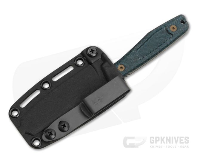 Axial Alpine Ultralight Fixed Blade - Stonewash Drop Point - Denim