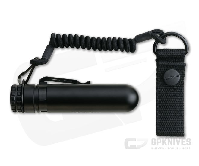 Audacious Concept Tactical Life Capsule Black Aluminum ALU-KT5-BLK - AC-ALU-KT5-BLK