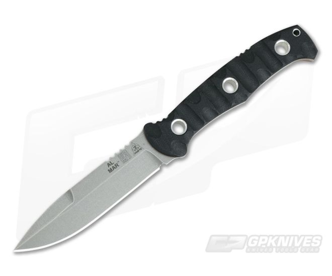 TOPS Knives Al Mar Mini SERE Operator Rocky Mountain Tread 154CM Fixed Blade - TP-AMAR-01-RMT