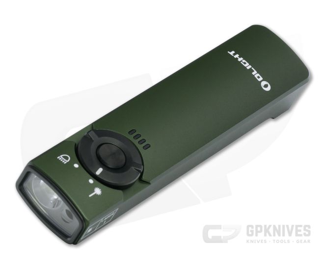 Olight Arkfeld OD Green 1000 Lumen Neutral White Rechargeable Flat Flashlight with Green Laser - OL-ARKFELD-GREEN-NW