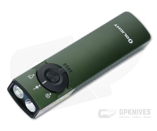 Olight Arkfeld Pro Flat LED Flashlight OD Green - OL-ARKFELD-PRO-3R-OD-CW