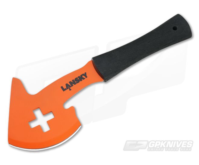 Lansky Fireman's Battle Axe Orange 1075 Tool Steel - LN-AX-911
