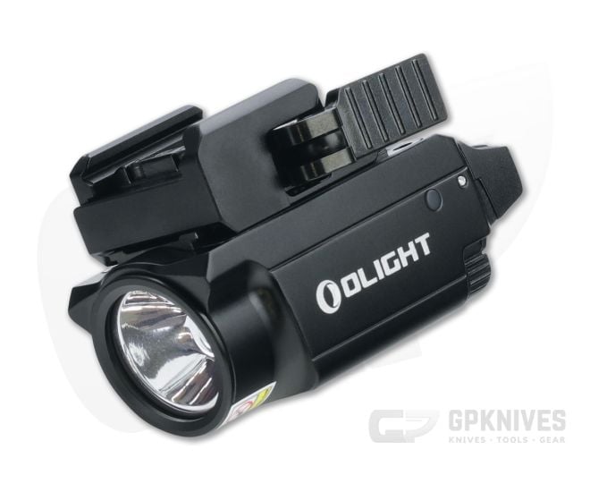 Olight Baldr RL Mini Black 600 Lumen Compact Tactical Light with Red Laser - OL-BALDR-RL-MINI