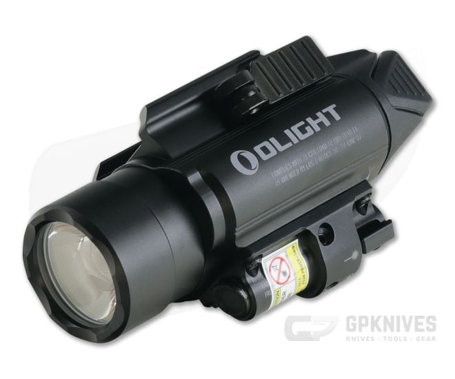 Olight Baldr RL Black 1120 Lumen LED Handgun Weapon Light with Red Laser - OL-BALDR-RL