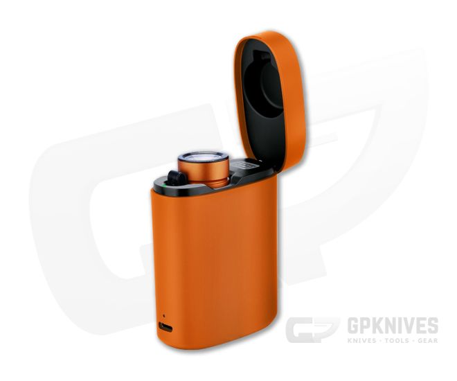 Olight Baton 3 Orange Premium Limited Edition Rechargeable 1200 Lumen LED Flashlight + Wireless Charger - OL-BATON-3-PE-ORG