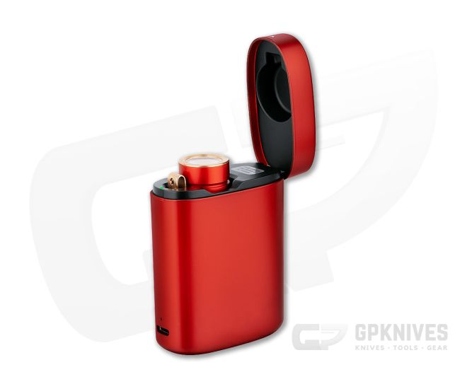 Olight Baton 3 Red Premium Edition Rechargeable 1200 Lumen LED Flashlight + Wireless Charger - OL-BATON-3-PE-RD