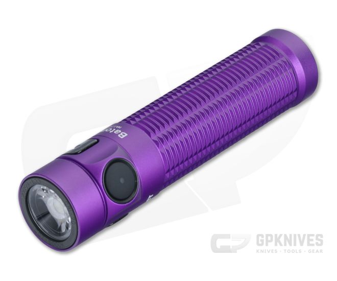 Olight Baton 3 Pro Purple Rechargeable Neutral White 1500 Lumen Flashlight - OL-BATON-3-PRO-PUR-NW