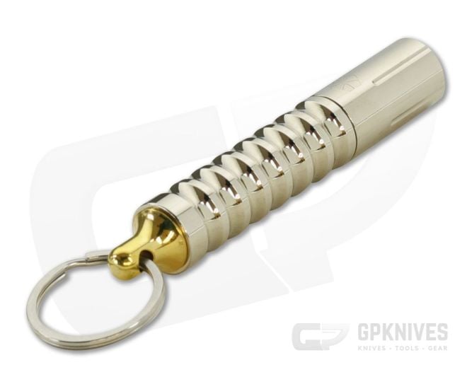 【最終値下げ】Prometheus Lights BETA QRv2プロメテウス Prometheus Lights Beta QRv2 Electroless Nickel AAA LED Flashlight