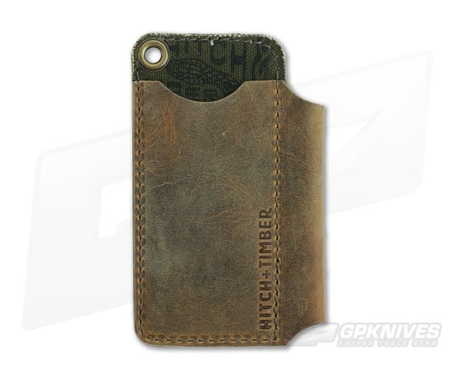 Hitch & Timber Big Runt Crazy Horse Leather EDC Slip & Pen Holder - HT-BIGRUNT-CH