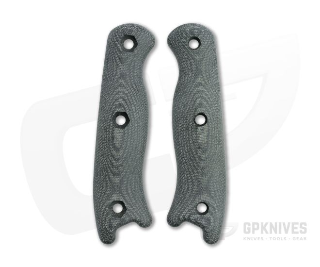 Kabar Black Micarta Handle Set For Short Becker Knives - KA-BK16BLKHNDL