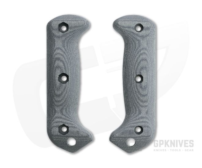 Kabar Black Micarta Handle Set For Becker Knives - KA-BK77BLKHNDL