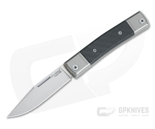 LionSteel BestMan Traditional Slip Joint M390 Carbon Fiber BM1-CF - LS-BM1-CF