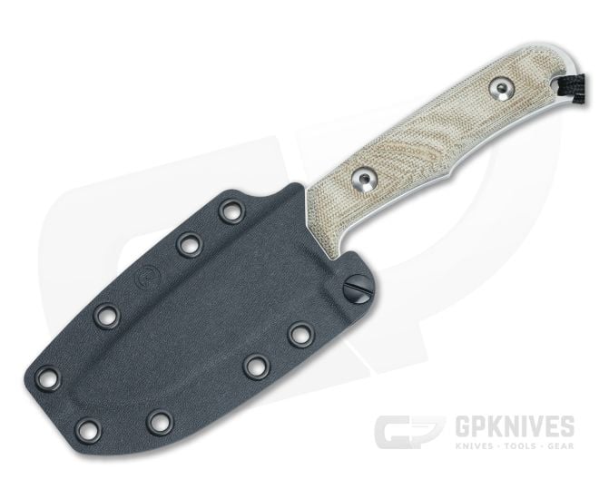 Chris Reeve Backpacker Natural Micarta Fixed Knife BPR-1001