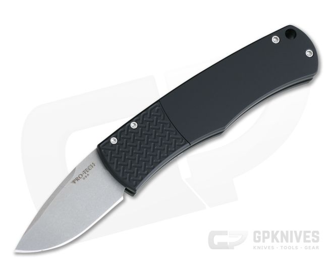 Protech BR-1CA.3 California Legal Magic Whiskers Stonewashed Bolster Release Automatic - PT-BR-1CA.3