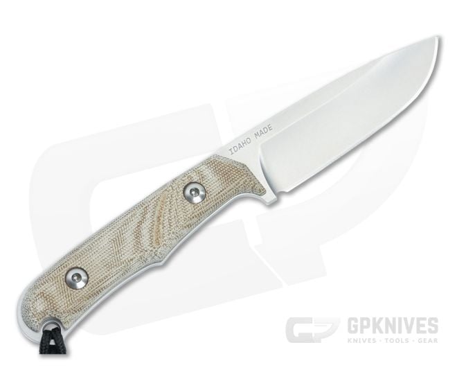 Chris Reeve Backpacker Natural Micarta Fixed Knife BPR-1001