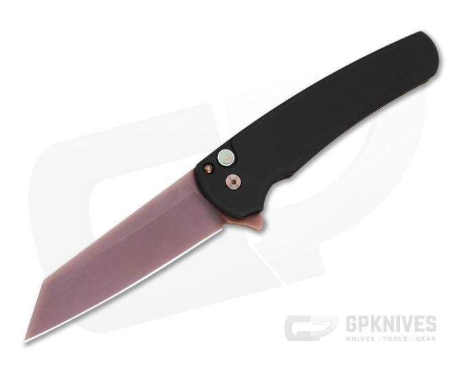 Protech Malibu Black Handle Copper Rose PVD Reverse Tanto - PT-BSA26.MALIBU.1