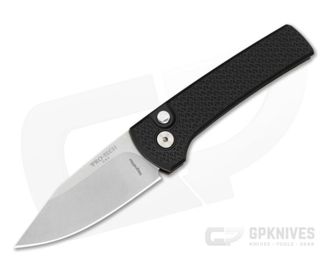 Protech Scapegoat Auto Black Carbide Handle Stonewash MagnaMax - PT-BSA.SCAPEGOAT.1