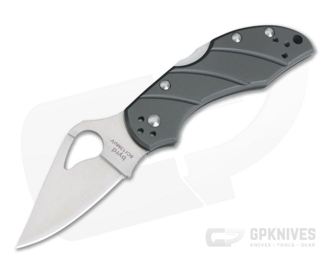 Byrd Robin 2 Titanium Satin Plain Edge 10TIP2 - BY-10TIP2