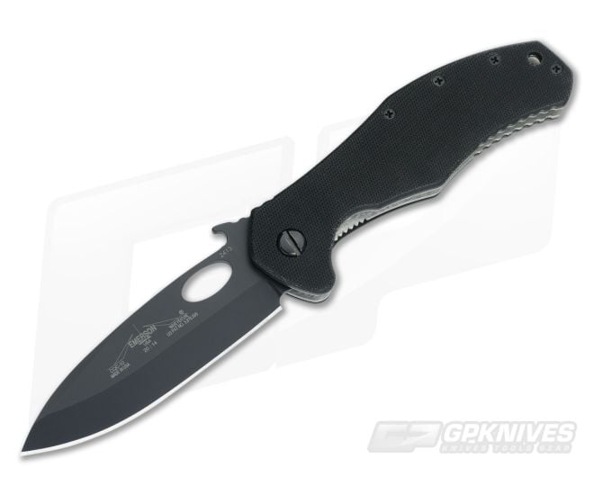 Emerson CQC-10 Black Plain Edge Blade Standoffs - EM-C10-BT-ST