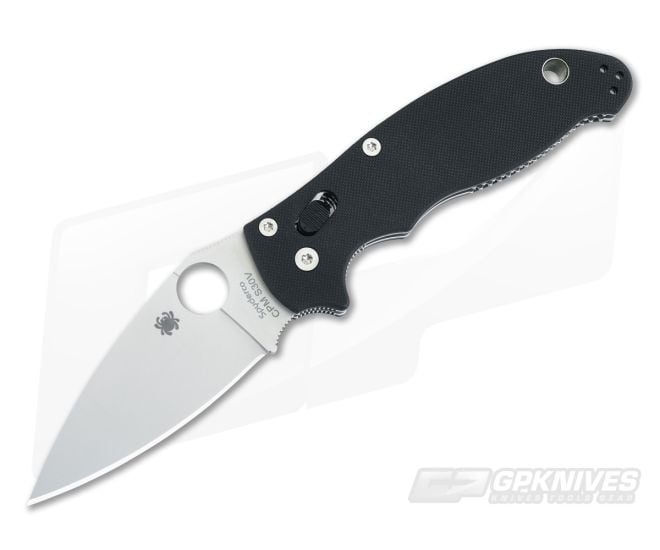 Spyderco Manix 2 Folder S30V Black G10 C101GP2 - SP-C101GP2