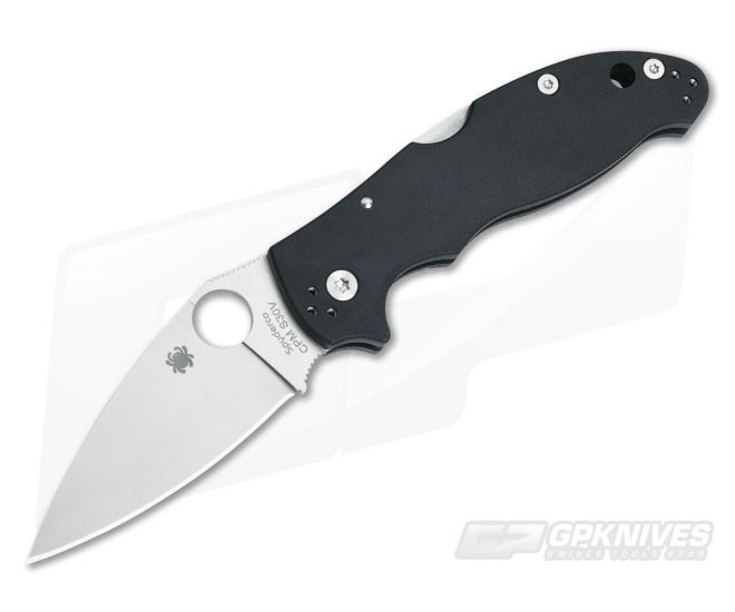 Spyderco Manix 2 Back Lock S30V Fine Black G10 C101MBGP2 - SP-C101MBGP2