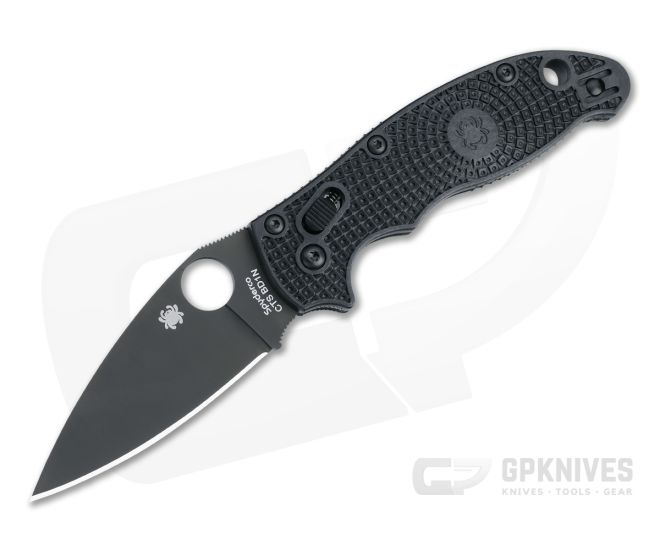 Spyderco Manix 2 Lightweight Black Blade C101PBBK2 - SP-C101PBBK2