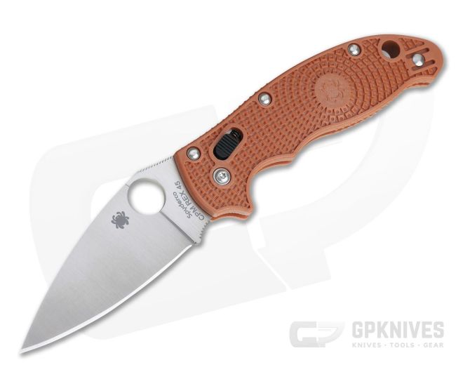 Spyderco Manix 2 Lightweight Sprint REX 45 Burnt Orange FRCP C101PBORE2 - SP-C101PBORE2