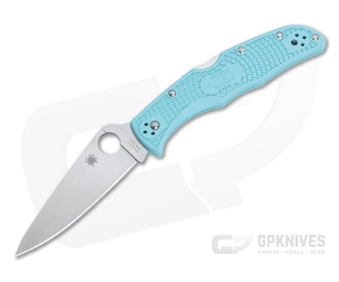 Spyderco Endura 4 Limited Teal FRN Satin CPM-S30V C10FPTLS30V - SP-C10FPTLS30V