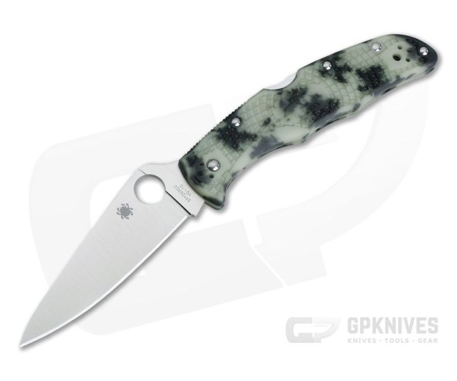 Spyderco Endura 4 Limited Glow-In-the-Dark Zome FRN VG10 C10ZFPGITD - SP-C10ZFPGITD