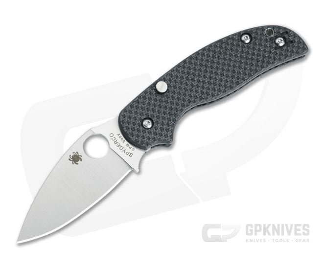Spyderco Sage 6 Button Compression Lock S90V Sprint - SP-C123CFBCLS90VP