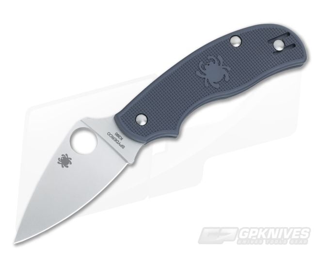 Spyderco Urban K390 Lightweight Gray Sprint Run C127PGY - SP-C127PGY