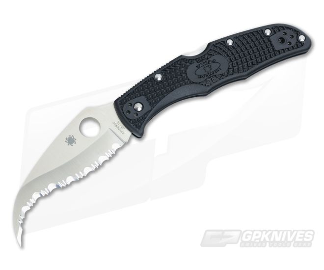 Spyderco Matriarch 2 Spyderedge Satin C12SBK2 - SP-C12SBK2