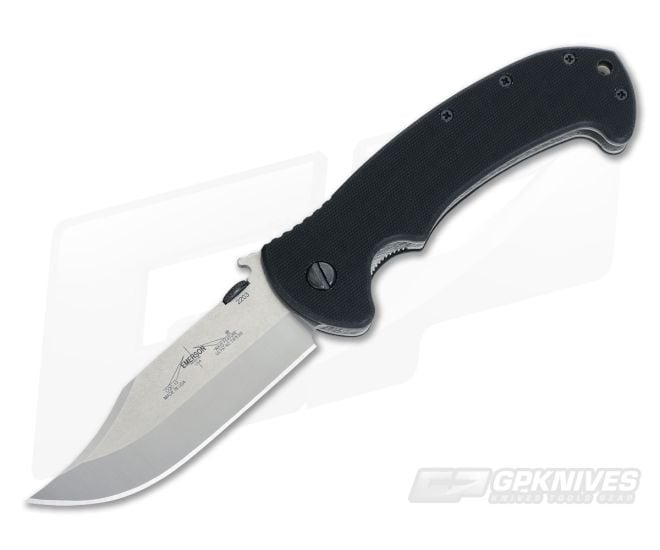 Emerson CQC-13 ECBF Bowie Stonewashed Plain Standoffs - EM-C13-SF-ST