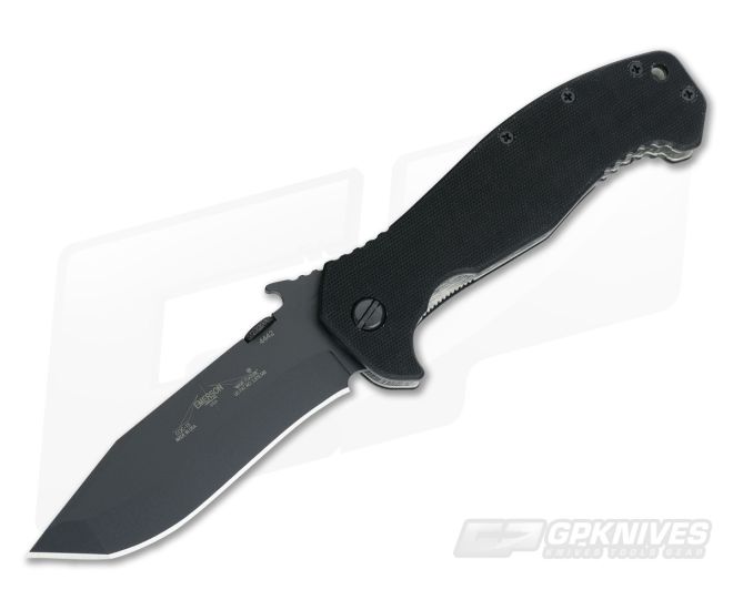 Emerson CQC-15 Black Plain Edge Standoffs - EM-C15-BT-ST
