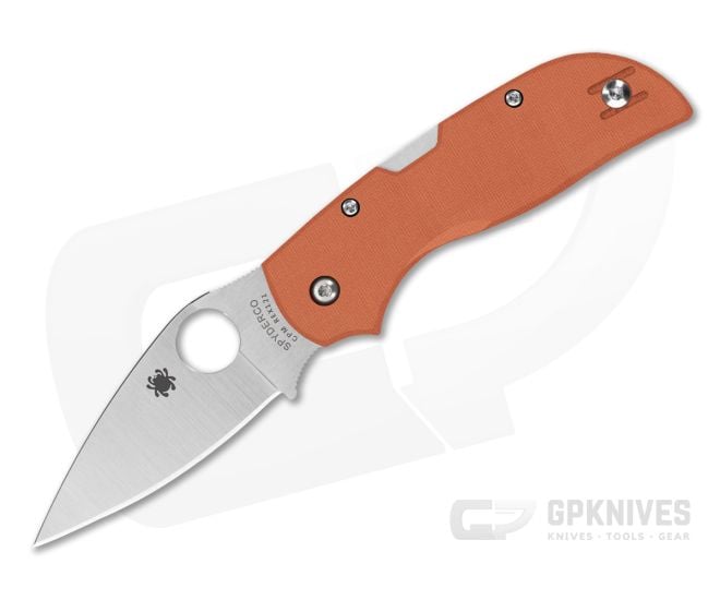Spyderco Chaparral REX 121 Burnt Orange G10 C152GPBOR - SP-C152GPBOR