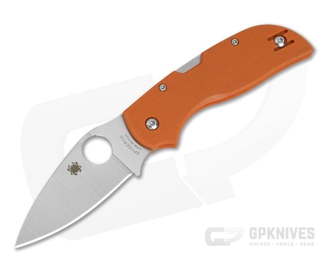 Spyderco Chaparral REX 121 Burnt Orange G10 C152GPBOR - SP-C152GPBOR