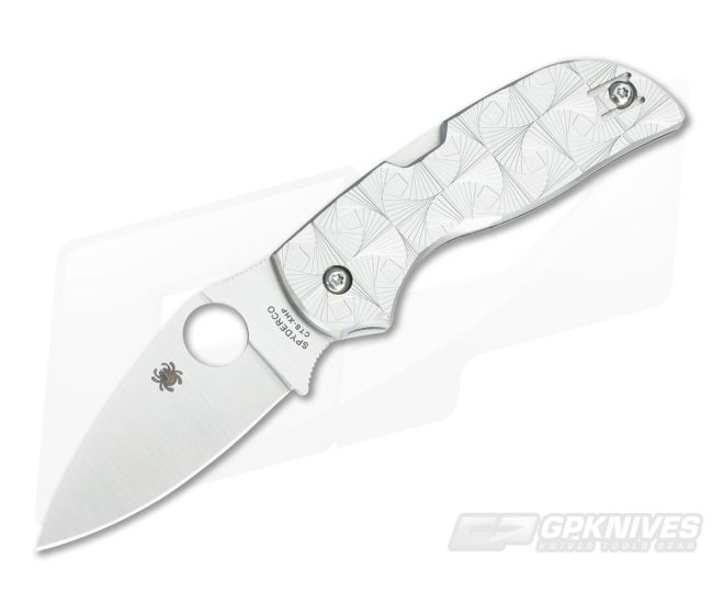 Spyderco Chaparral 3 Stepped Titanium - SP-C152STIP