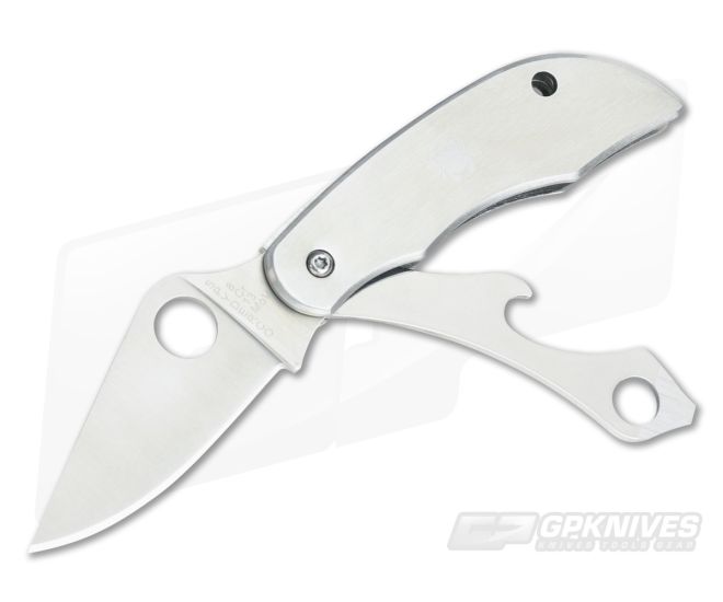 Spyderco ClipiTool Plain Blade & Bottle Opener - SP-C175P